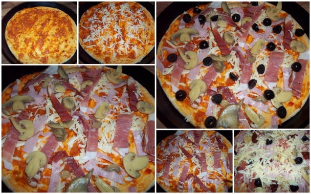 Pizza v zapekáči na pizzu (fotorecept) - obrázok 10