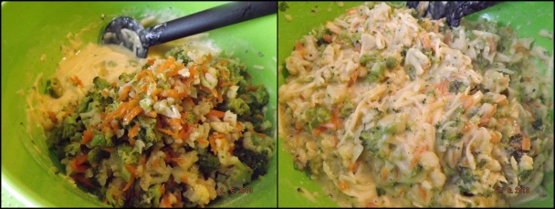 Karfiolovo-brokolicové placky (fotorecept) - obrázok 5