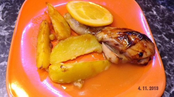 Kurča s pomarančovou omáčkou (fotorecept) - obrázok 15