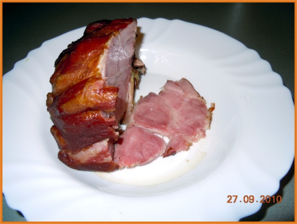 Fazuľa na husto s údenou krkovičkou (fotorecept) - obrázok 3