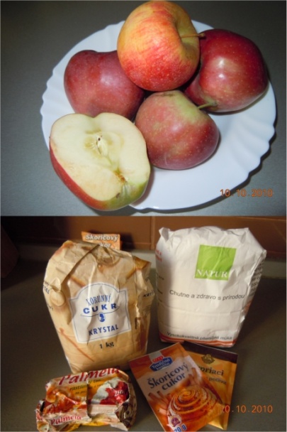 Jablkový koláč (fotorecept) - obrázok 1