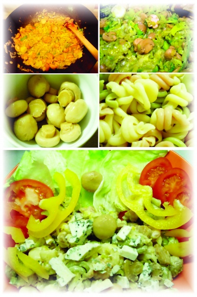 Cestovinový šalát s Niva syrom - obrázok 1