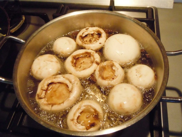 Plnené šampiňóny (fotorecept) - obrázok 2