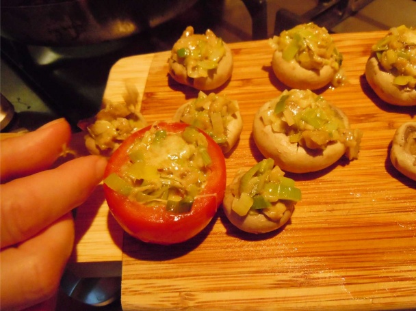 Plnené šampiňóny (fotorecept) - obrázok 9