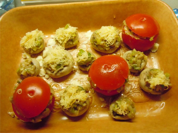 Plnené šampiňóny (fotorecept) - obrázok 10