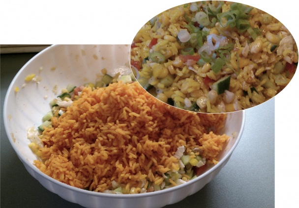 Ryžový šalát - obrázok 7