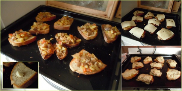 Chlebík s dusenou hlivou a cuketou - obrázok 3