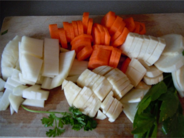 Jarná polievka s domácou hlivou ustricovou - obrázok 3