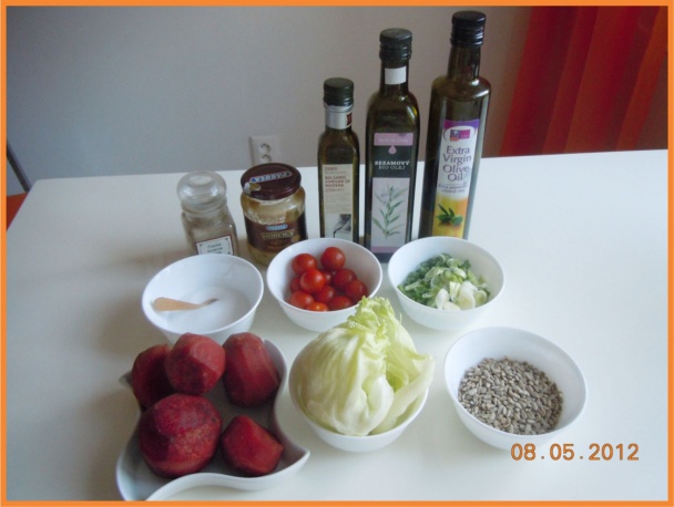 Šalát s červenou repou (cviklou) - obrázok 1