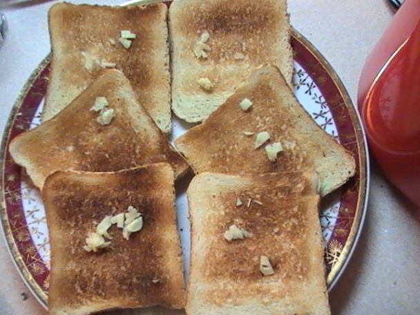 Cuketové toasty (fotorecept) - obrázok 1