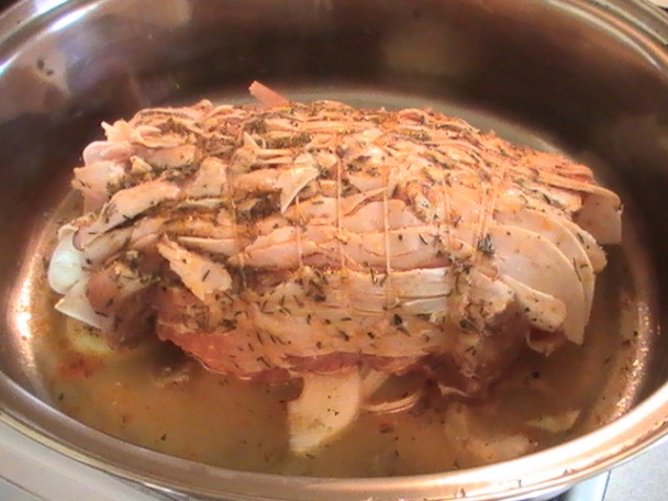 Pečené bravčové karé s pomarančom (fotorecept) - obrázok 4