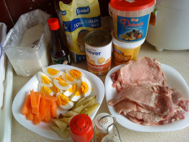 Bravčové rolky s ryžou a šampiňónovou omáčkou (fotorecept) - obrázok 1