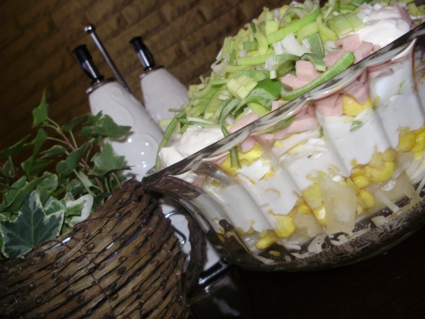 Jarný vrstvený šalátik  - obrázok 2