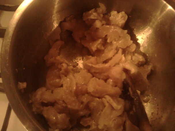 Kuracinka na hrášku s ryžou (fotorecept) - obrázok 1