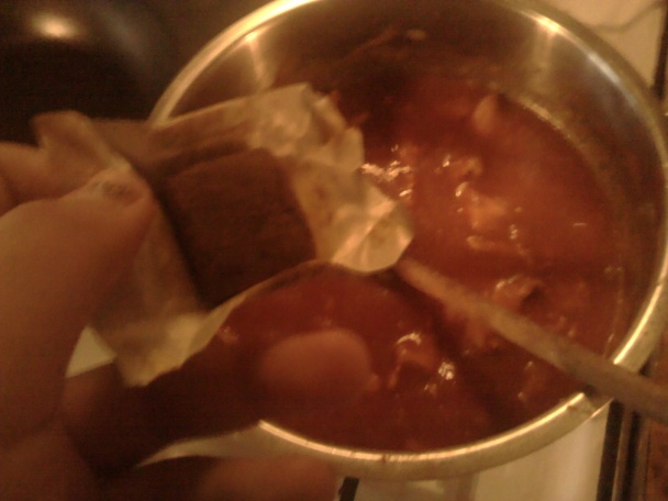 Kuracinka na hrášku s ryžou (fotorecept) - obrázok 5