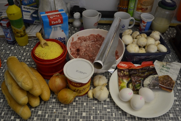 Šampiňónovo-fašírková ihla (fotorecept) - obrázok 1