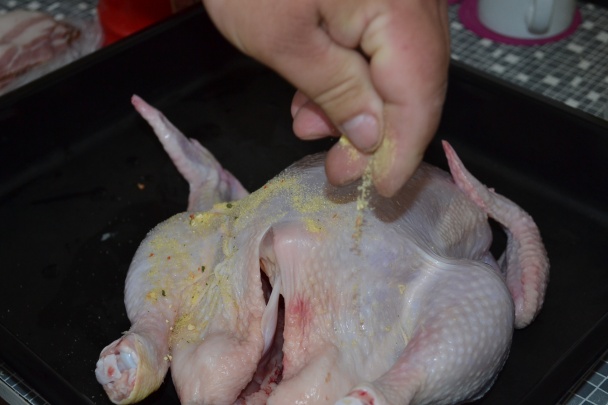 Kura plnené sušenými slivkami (fotorecept) - obrázok 1