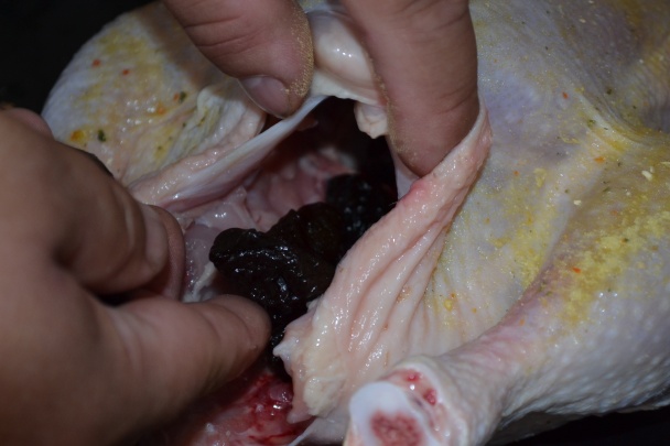 Kura plnené sušenými slivkami (fotorecept) - obrázok 2