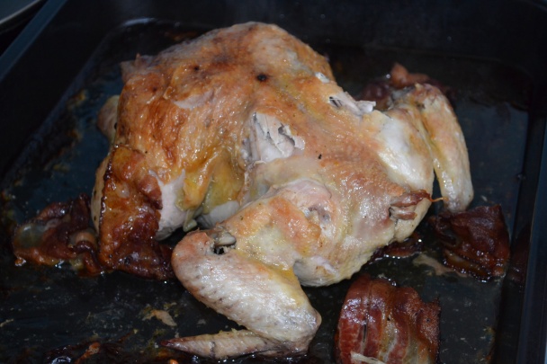 Kura plnené sušenými slivkami (fotorecept) - obrázok 4