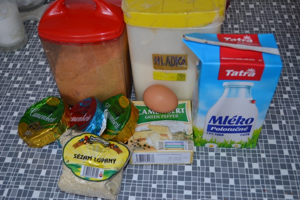 Vysmážaný Camembert - obrázok 1