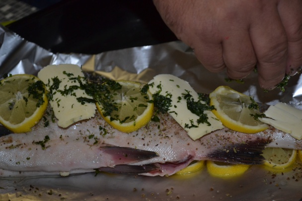 Losos na bylinkách ...  v alobale (fotorecept) - obrázok 6