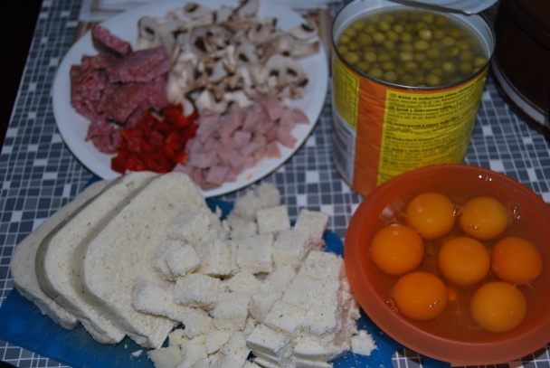 Knedľa s vajcom  - obrázok 1