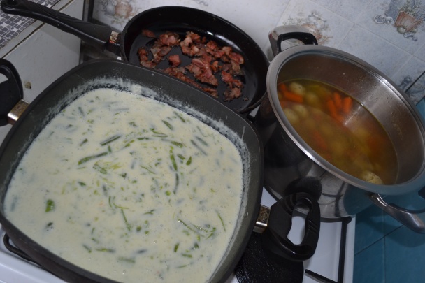 Fazuľové struky s grilovaným kurčaťom - obrázok 11