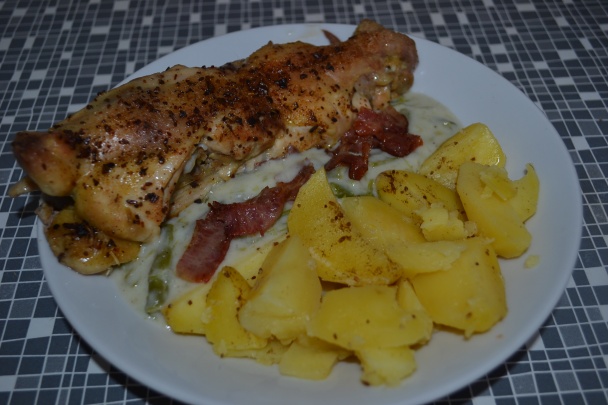 Fazuľové struky s grilovaným kurčaťom - obrázok 12