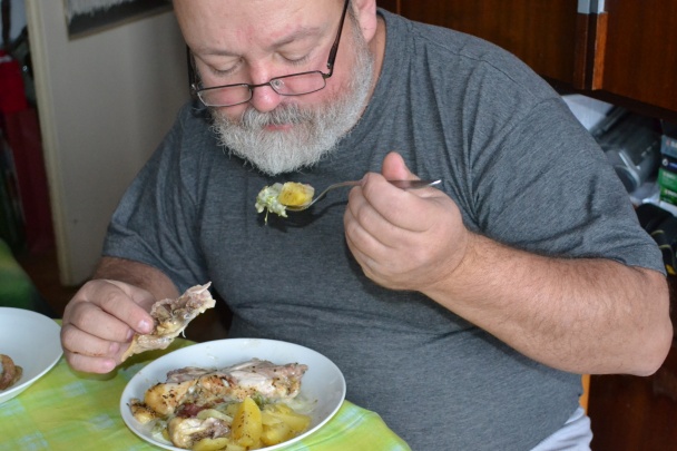 Fazuľové struky s grilovaným kurčaťom - obrázok 13