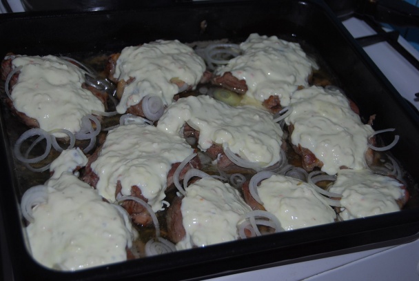 Krkovička v župane (fotorecept) - obrázok 4