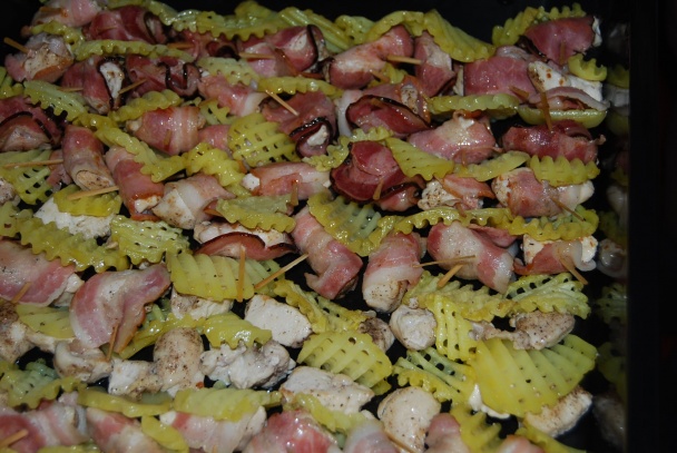 Kuracie prsia v anglickej slanine (fotorecept) - obrázok 1