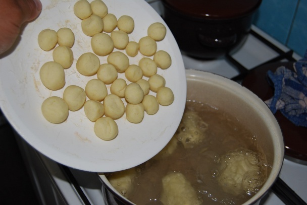 „Dobrý prase všetko spase“ - praženica so šunkou a syrom (fotorecept) - obrázok 9