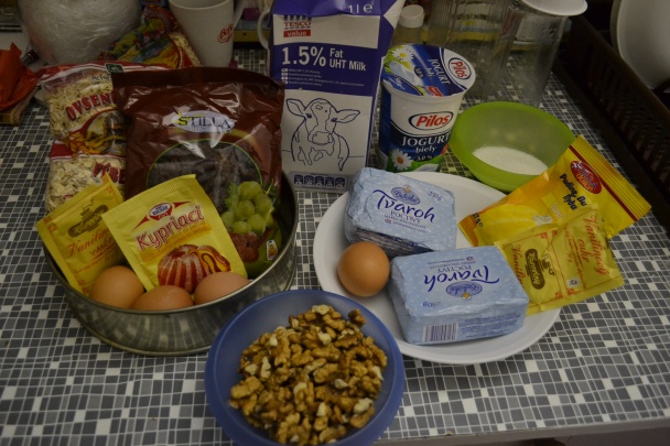 Koláč z ovsených vločiek (fotorecept) - obrázok 1