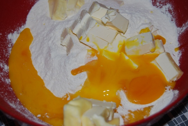 Rebarborový koláč (fotorecept) - obrázok 1