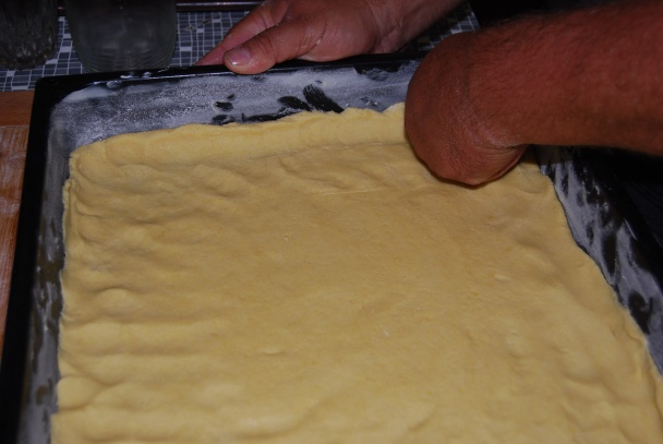 Rebarborový koláč (fotorecept) - obrázok 3