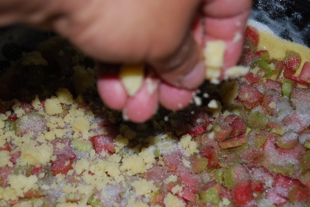 Rebarborový koláč (fotorecept) - obrázok 8