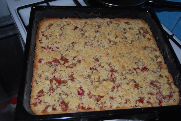 Rebarborový koláč (fotorecept) - obrázok 10