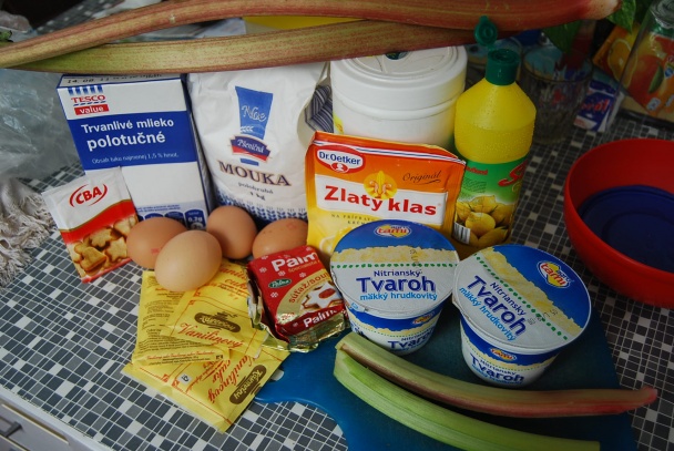 Rebarborový strúhaný koláč/-e (fotorecept) - obrázok 1