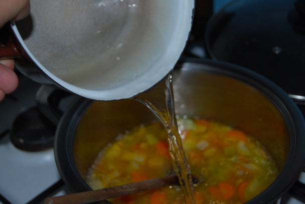 Česká ,,bramboračka,, s houbama - obrázok 3