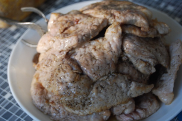 Bravčové stehno na dubákoch (fotorecept) - obrázok 5