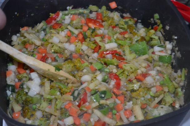 Zapekaná zelenina s mletým mäsom - obrázok 5