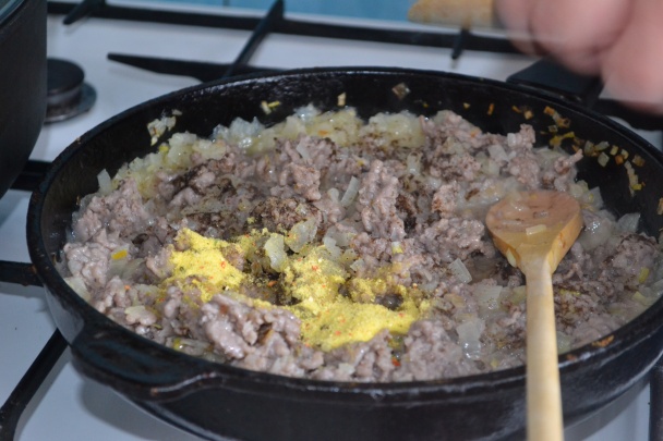 Zapekaná zelenina s mletým mäsom - obrázok 8