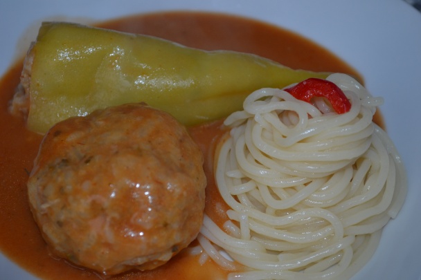 Plnené papriky so špagetami (fotorecept) - obrázok 14