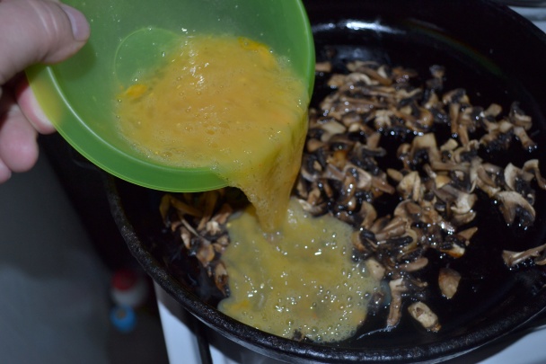 Vajíčková omeleta so šampiňónmi (fotorecept) - obrázok 4