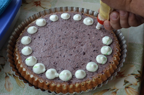 Ríbezľový koláč s kokosovým krémom (fotorecept) - obrázok 14