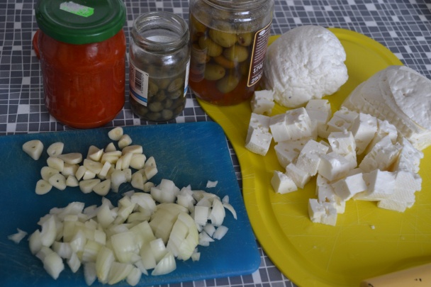 Domáci syr v oleji (fotorecept) - obrázok 1