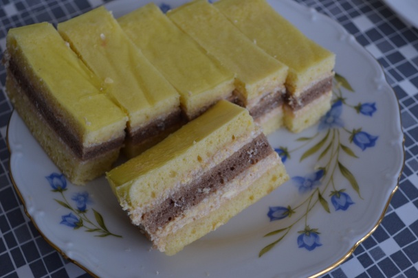 Tvarohovo-marhuľové rezy s mandarínkou (fotorecept) - obrázok 14