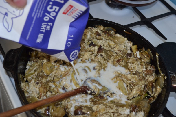 Hríby na zelenine a s kuracími prsiami na slanine (fotorecept) - obrázok 8