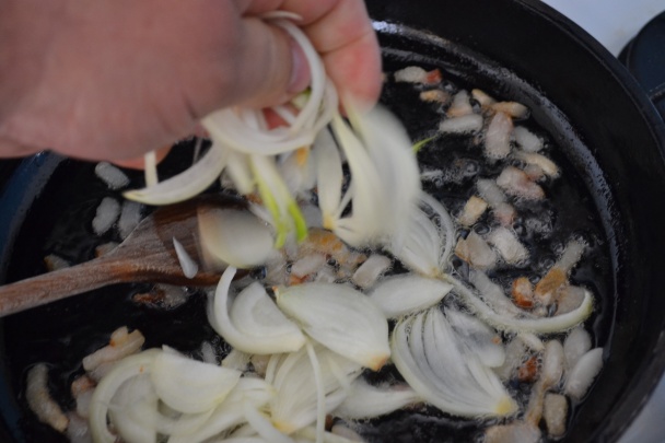 Hríby na zelenine a s kuracími prsiami na slanine (fotorecept) - obrázok 3