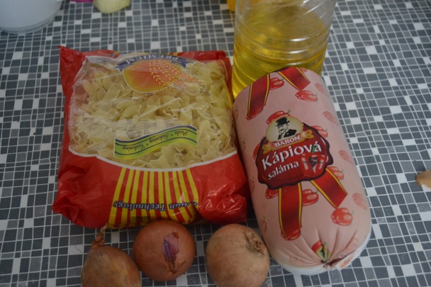 Šunka-fleky ......jedlo menej bohatých (fotorecept) - obrázok 1